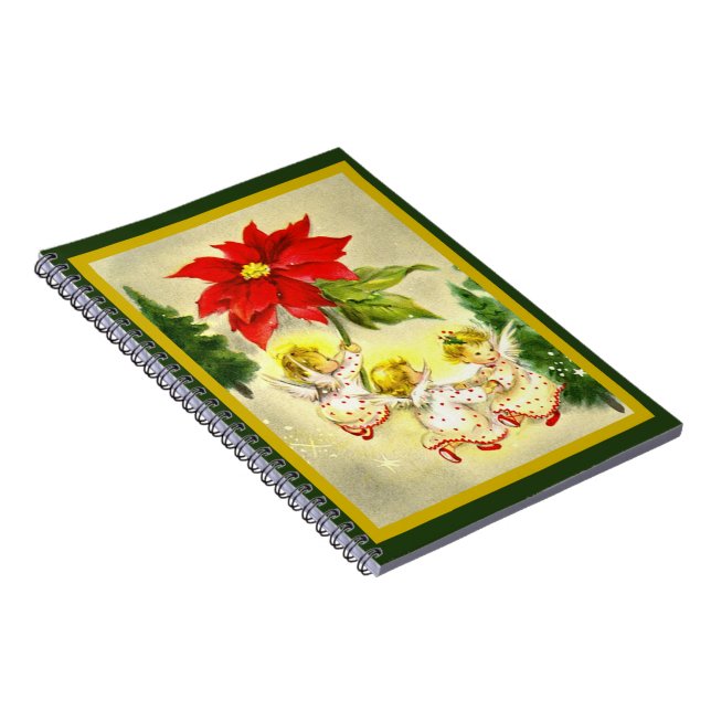 Noël Danser Baby Angels Carnet (Côté Droit)