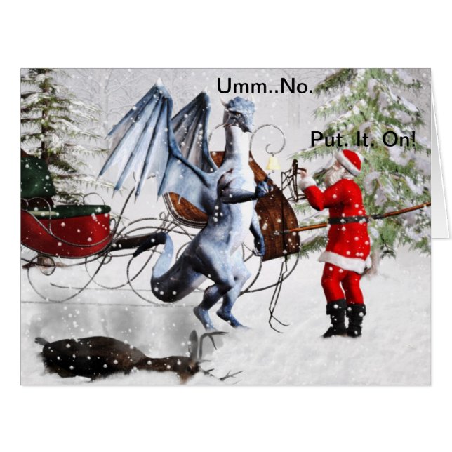 Noël de dragons (Devant horizontal)