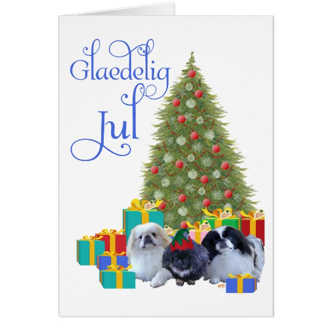 Noël de la famille Pekingese (Devant)