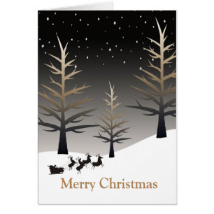 Noël de la silhouette de l'arbre et de l'aube de p