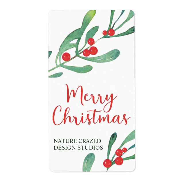 Noël de la société Holly moderne (Devant)