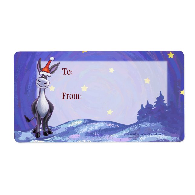 Noël de l'âne (Devant)