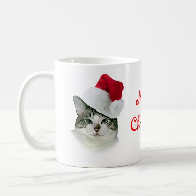 Noël de Meowy !  tasse (Gauche)