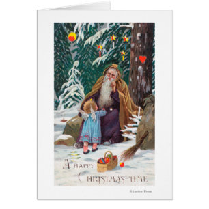 Noël de père de temps de Noël heureux avec