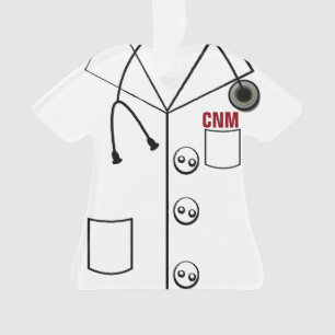 NOËL D'ORNEMENT DU MANTEAU CNM DE LABORATOIRE