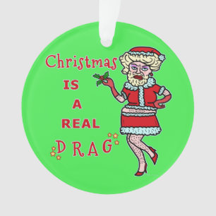 Noël drôle Bah Père Noël fumiste dans l'entrav