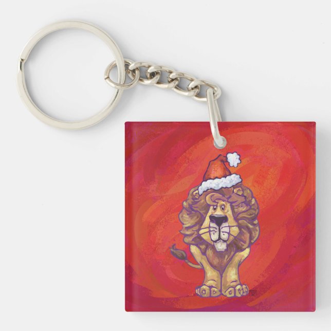 Noël du lion en rouge (Devant)