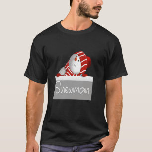 Noël du mignon Snowman Gnomes noël 2023 T-Shirt