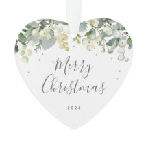 Noël en forme de coeur de canneberge non photo per