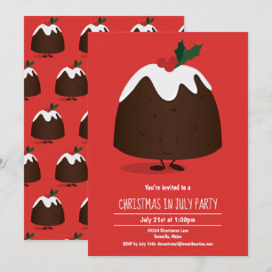 Noël en juillet Invitation à la fête