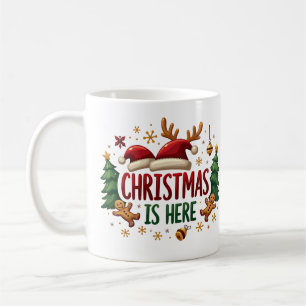 Noël est là, Joyeux Noël Mug