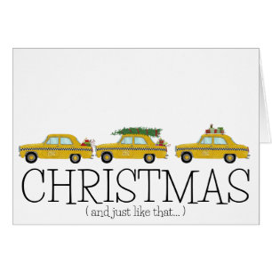 Noël.. et juste comme les taxis de New York