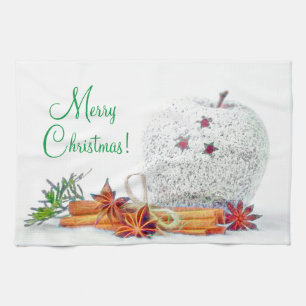 Noël Etoiles Serviette de cuisine