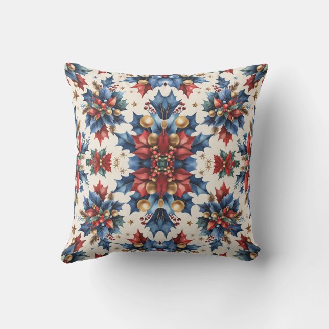 Noël Extérieur En Juillet Coussin (Verso)