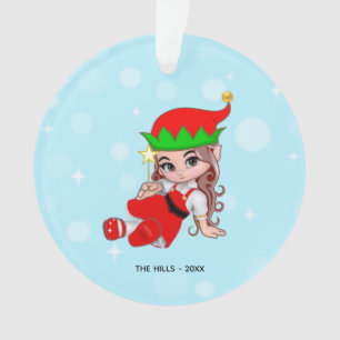 Noël Fée Elfe tenant une étoile