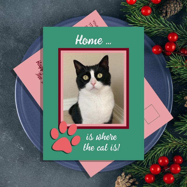 Noël Fête Nouvelle Adresse Carte postale (Créateur téléchargé)