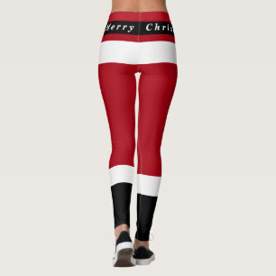 Noël Funny Père Noël Leggings