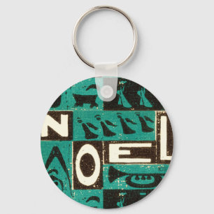 Noel Green Keychain
