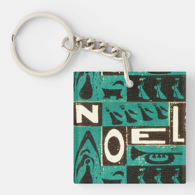 Noel Green Keychain (Front)