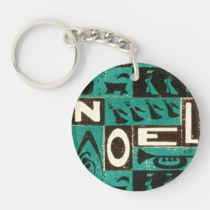 Noel Green Keychain