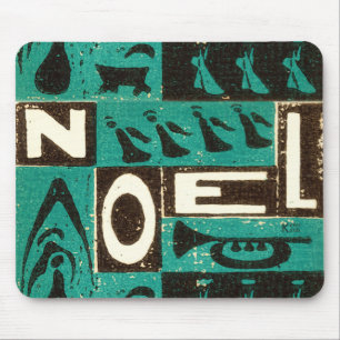 Noel Green Mouse Pad