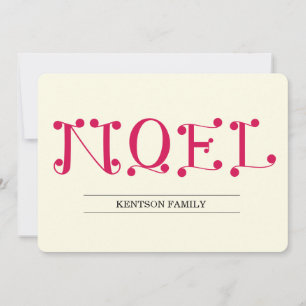NOEL HOLIDAY CARD