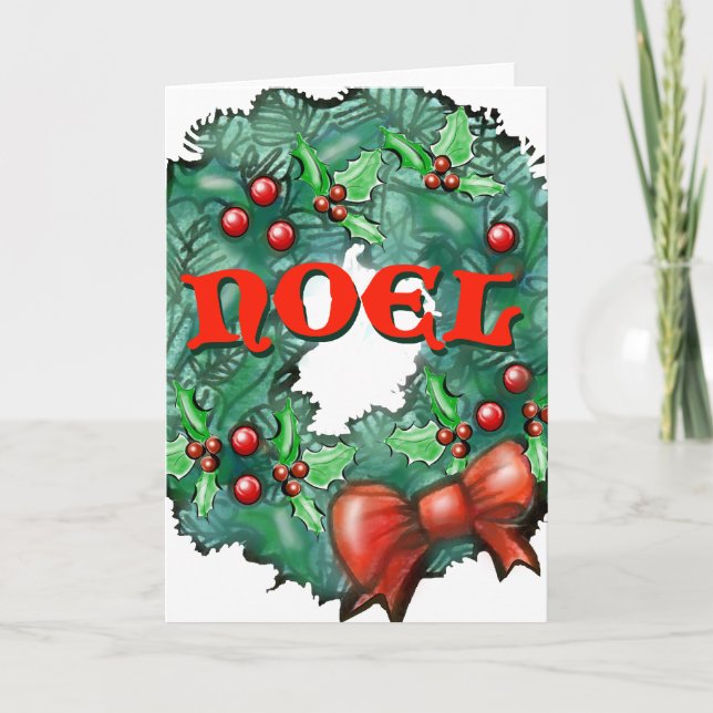 NOEL HOLIDAY CARD (Front)