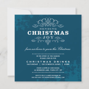 NOËL INVITATION DU PARTI :: envoyer la joie de Noë