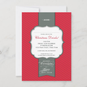 NOËL INVITATIONS AU PARTI : portable 6P