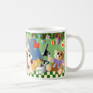Noël joue la tasse de café