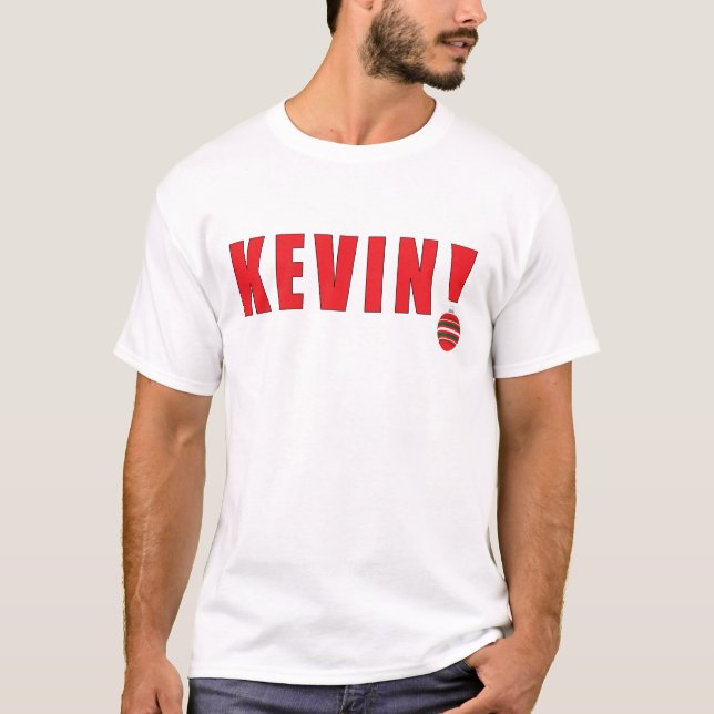 Noël "Kevin !" T-shirt (Devant)