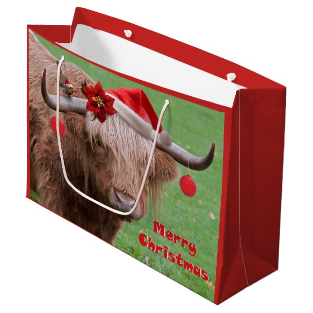 Noël lie d'amitié le sac de cadeau (Devant Angle)