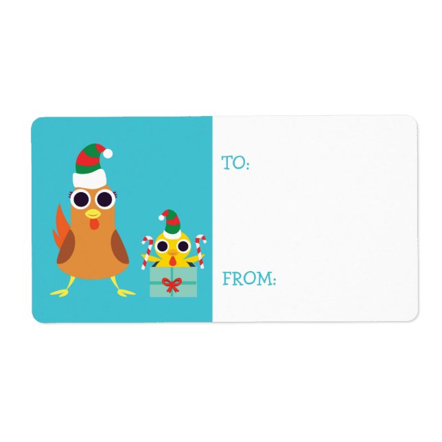 Noël Maria & Bandit les poules (Devant)