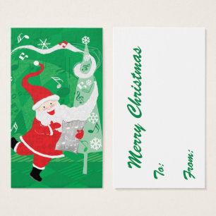 Noël mignon, chant et danse Père Noël