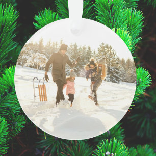 Noël minimaliste   Photo de famille moderne et élé