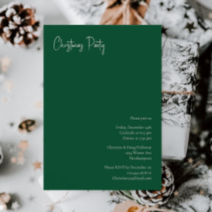 Noël moderne   Invitation du Parti Vert