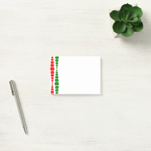 Noël Moderne Rectangles Post-it Notes