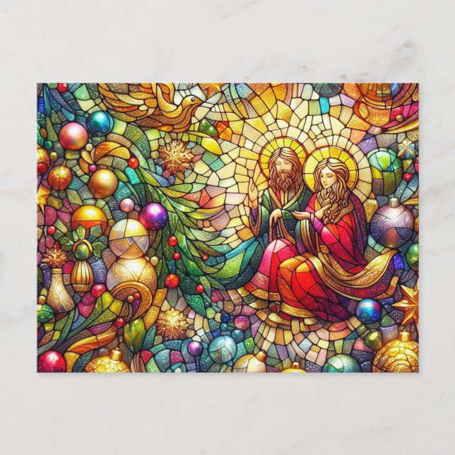 NOËL NATIVITÉ ~ Carte postale ~ (Devant)