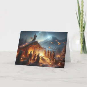 Noël Nativité Scène Noël Cartes de voeux Noël