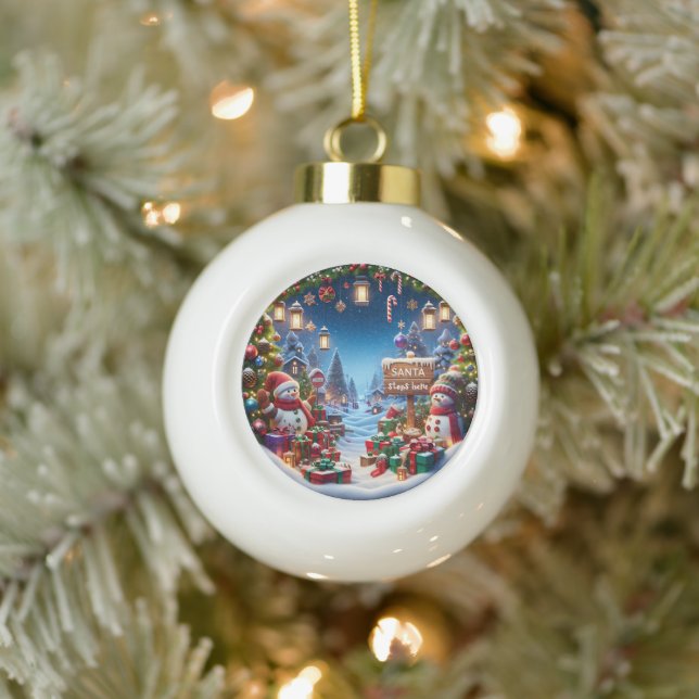 Noël Neiges, Ornements Décorations de vacances (Arbre)