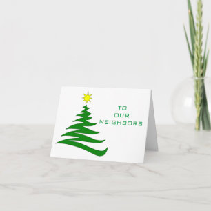 *NOËL/NOUVELLE ANNÉE ACCUEILLIS* CARTE VOISINE