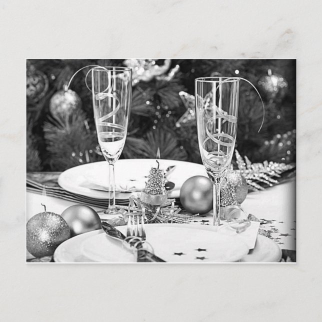 ***NOËL & NOUVELLE ANNÉE*** CARTE POSTALE/INVITATI (Devant)