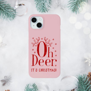 Noël Oh cerf iPhone 15 plus coque
