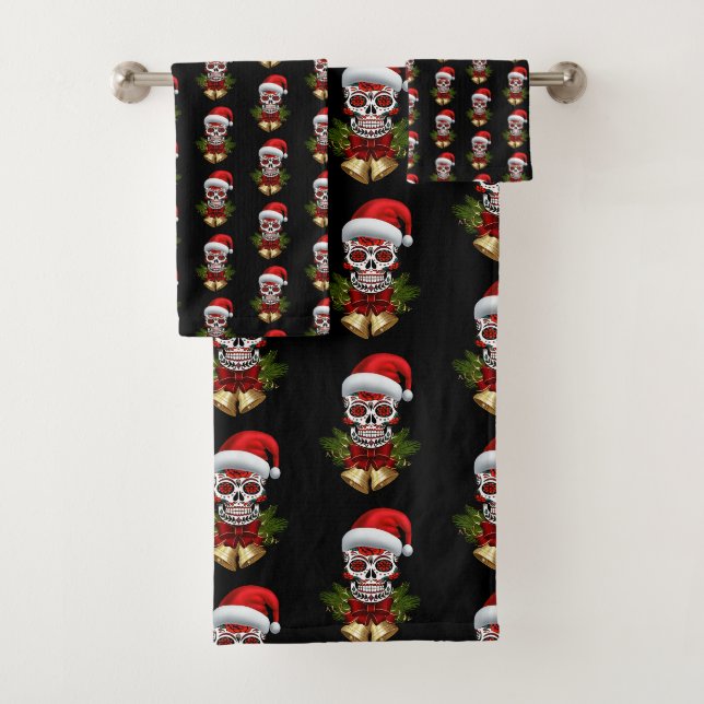 Noël Père Noël Jour Du Crâne Sugar Morts (En situation)