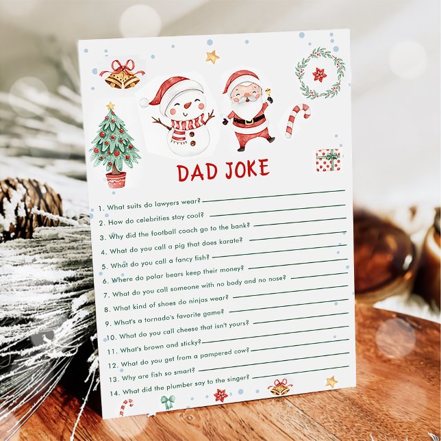 Noël Père Noël Snowman Papa Joie Carte de jeu (Créateur téléchargé)