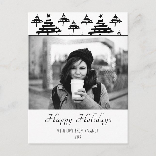 Noël Personnalisé Carte photo de vacances (Devant)