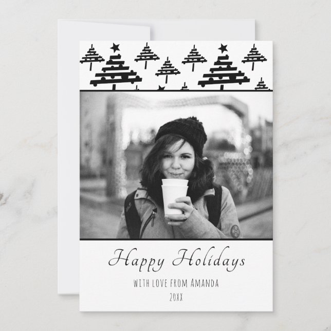 Noël Personnalisé Carte photo de vacances (Devant)