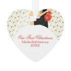 Noël personnalisé de mariée et de mariée