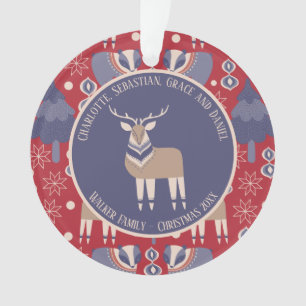 Noël Personnalisé Scandinave nordique