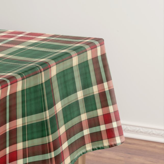 Noel Plaid 08-Coton Nappe 52x70 (In Situ)
